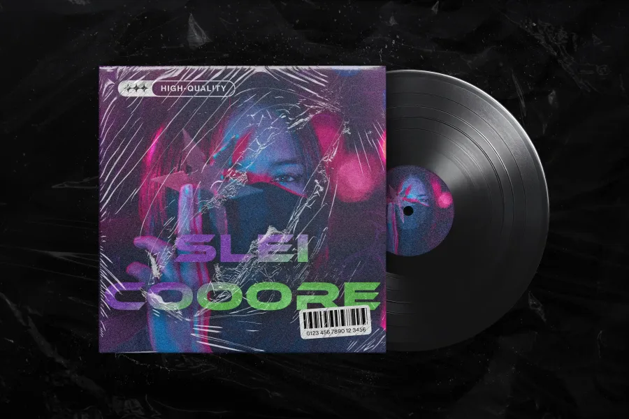 Slei Coore – okładka płyty – Druk, Grafika